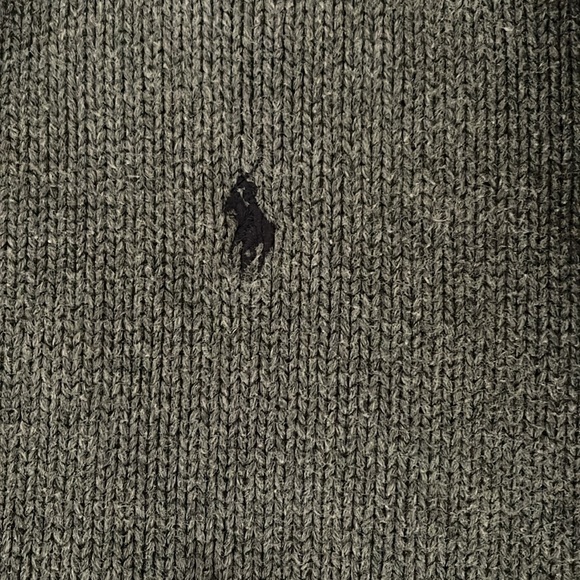 Polo by Ralph Lauren gray sweater - Picture 3 of 4